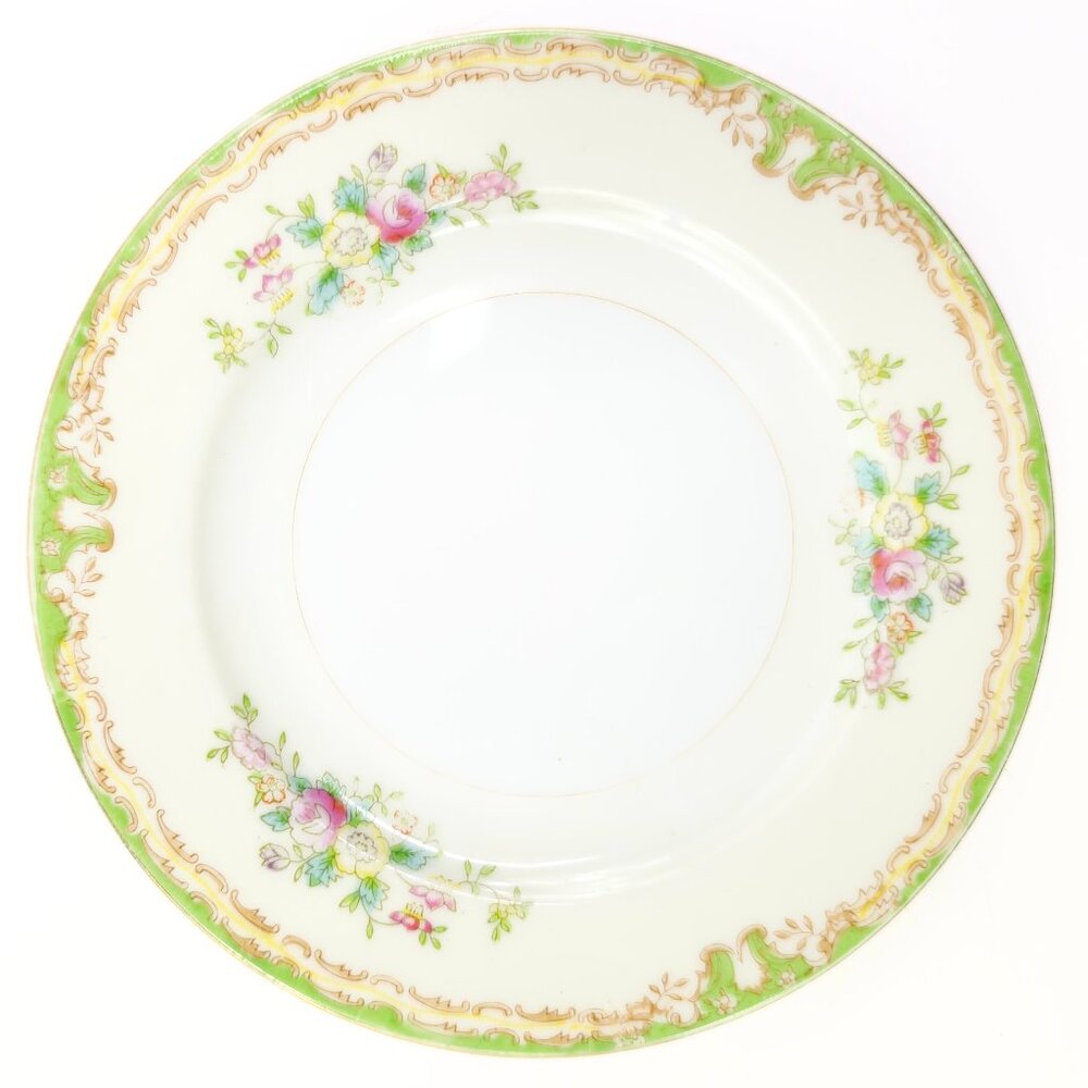 c. 1920s-1930s Sampy Japan "Elaine" Hand Painted Fine China Bread/Dessert Plate